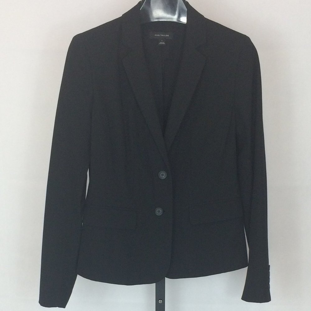 Ann Taylor Suit Jacket, Black
